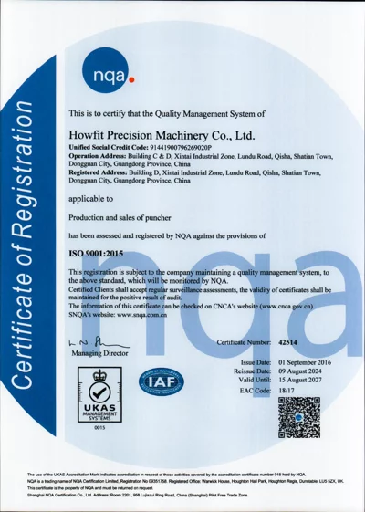 ISO 9001:2015