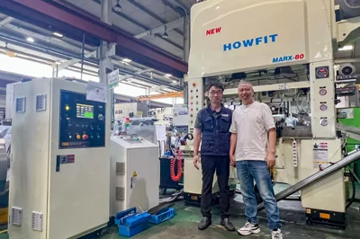 Howfit MARX-80 Knuckle Type High Speed Precision Press Was Delivered to South Korea