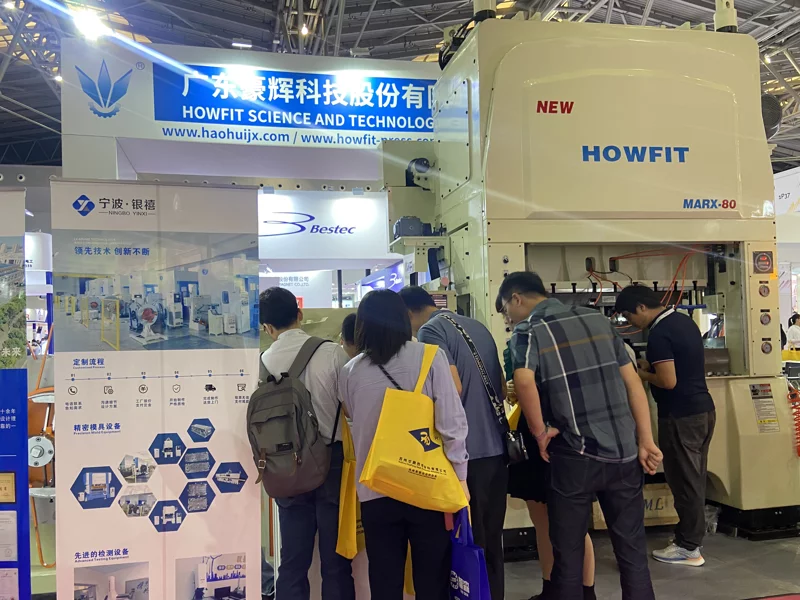 Howfit high speed punching machine Shanghai Coil Winding Insulation Electrical Manufacturing Expo successfully concluded