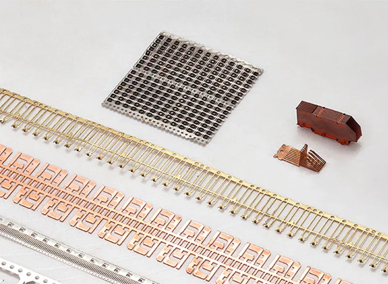 stamping parts produced by Gantry Frame Type Five Guide Column High-speed Precision Press