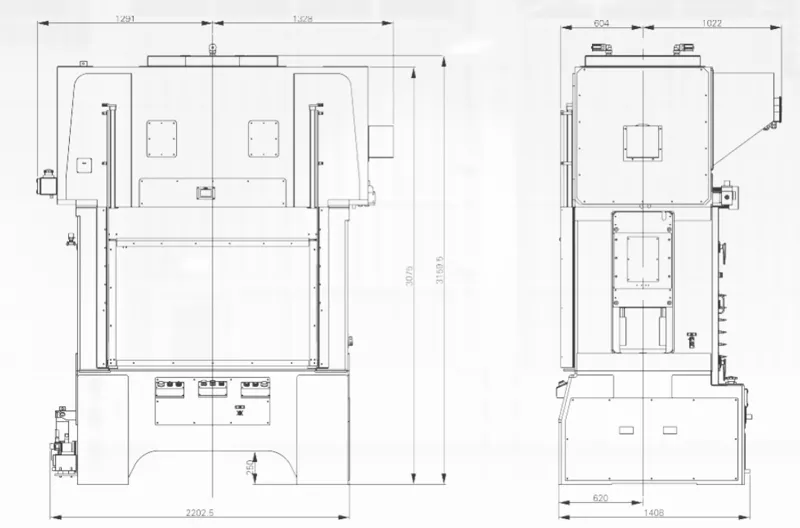 dimensions of S-125W